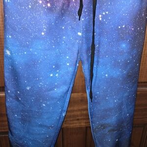 Galaxy Print Joggers